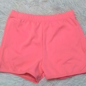 Pizzazz Cheer Shorts adult Sz M EUC